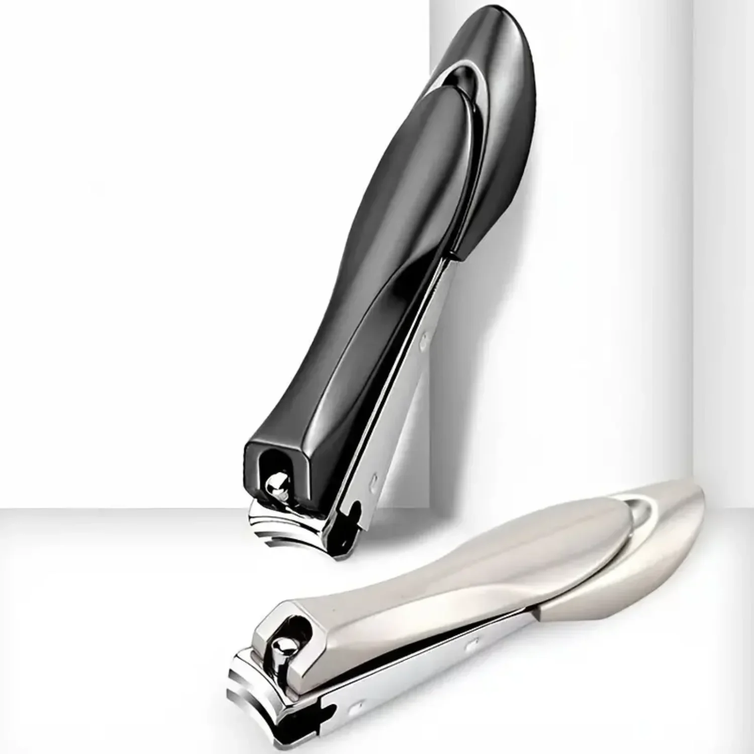 

Professional Anti-Splash Nail Clippers for Fingernail and Toenail, Cuticle Scissors Accessories Tool - Precision Cutter Nippers