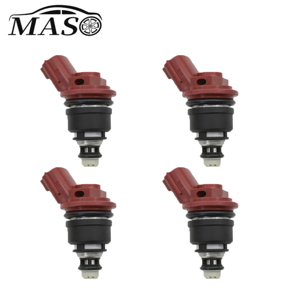 4pcs Fuel Injectors For Nissan Sentra 300ZX 240SX 200SX 3.0L 16600-10Y00