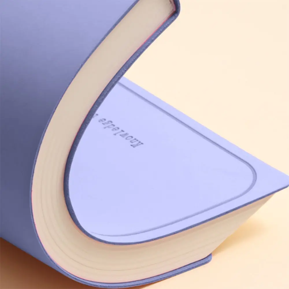 Minimalist Daily Planner Notebook Leather Face High appearance Level Square Notebook Self-disciplined Punch-in Time Management