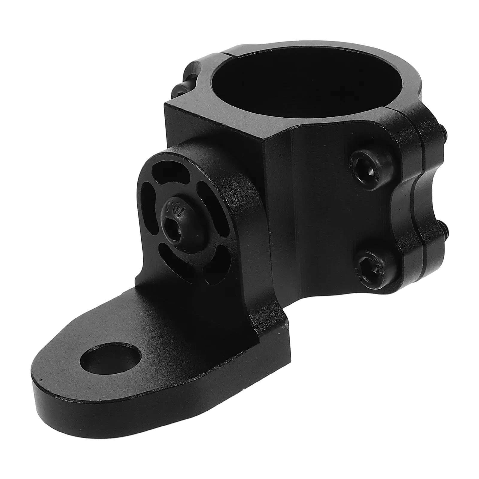 Adjustable Flagpole Light Bracket for Utv LED Whip Mounts Off-Road Racing Black Universal Roll Bar Lighting Clamp