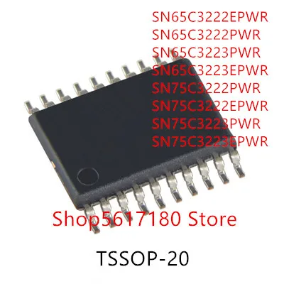 

10PCS SN65C3222EPWR SN65C3222PWR SN65C3223PWR SN65C3223EPWR SN75C3222PWR SN75C3222EPWR SN75C3223PWR SN75C3223EPWR IC