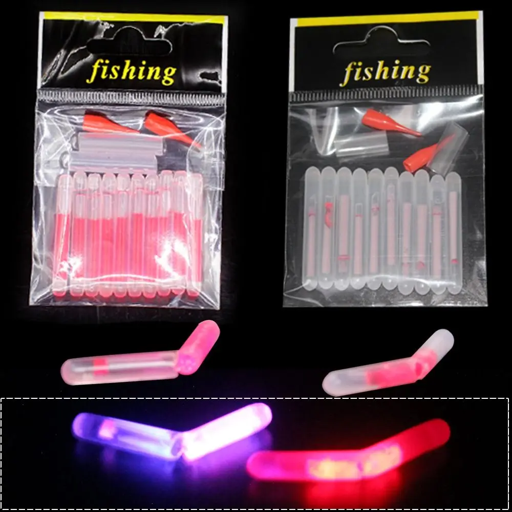 Float Clip On Fishing Rod Fishing Accessories Dark Glow Fluorescent Lightstick Luminous Float Fishing Light Stick Fishing Float