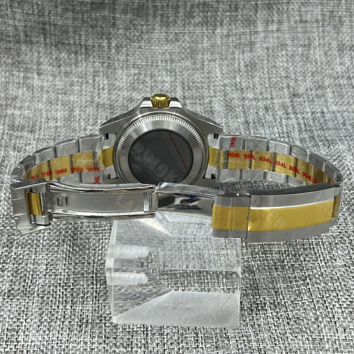 43mm 시계 케이스 NH34 NH35 ETA2824 PT5000 Mingzhu Miyota 무브먼트 용 세라믹 베젤 사파이어 크리스탈 스테인레스 스틸 스트랩