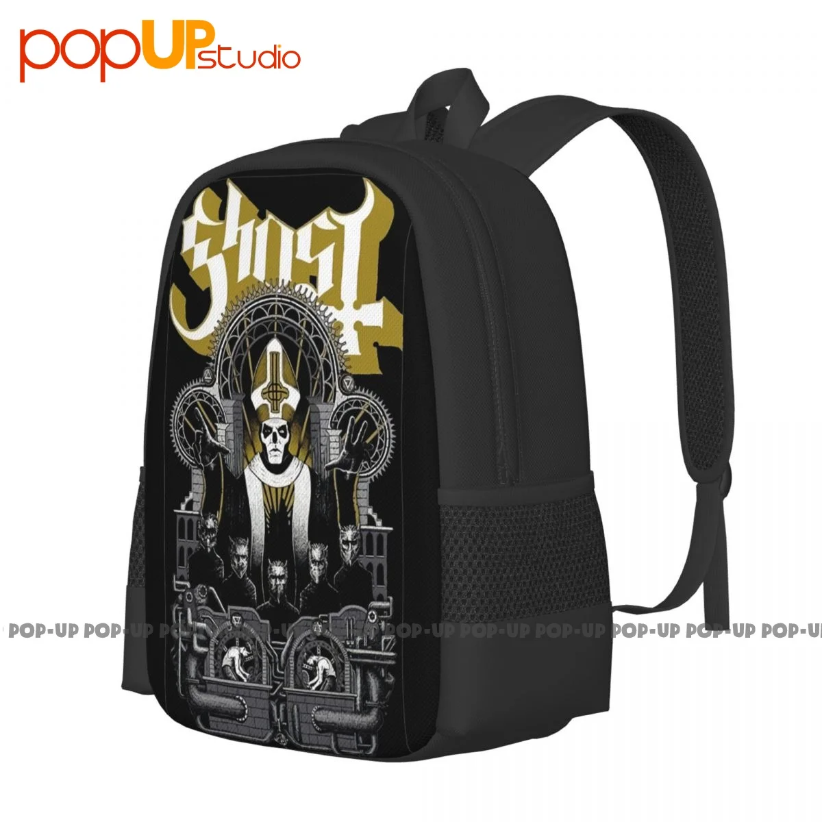 Ghost Bc Band Metal Black Father 2016 Backpack Large Capacity Print Training Sports Bag Outdoor Running