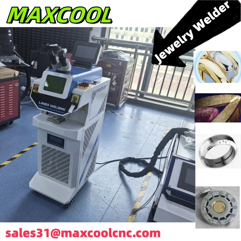 200w Small Portable Laser Welding Machine Handheld Semi-Auto Silver Necklace Ring Soldering Tools