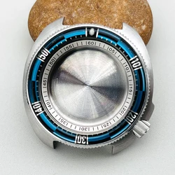 44mm Abalone cassa dell'orologio resina inserto lunetta in metallo adatto a Seiko Turtle 6105 6309 7 s26 4 r36 NH35 NH36 movimento parti di riparazione dell'orologio