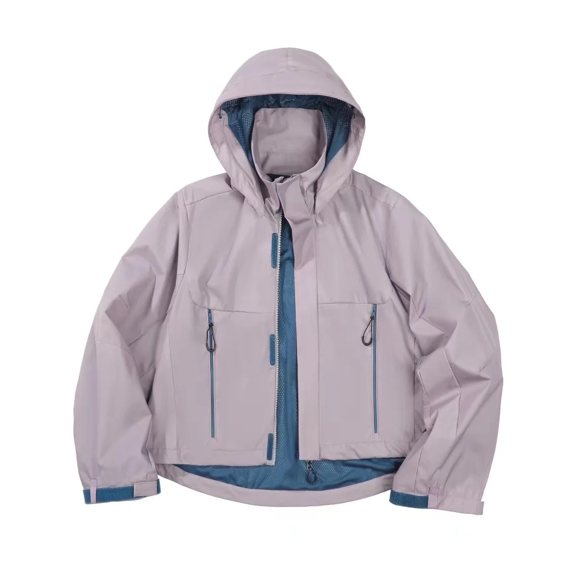 

Outdoor Minimalist Hooded Windproof & Waterproof Jacket: Versatile Casual Wear for Adventure Women's Jacket