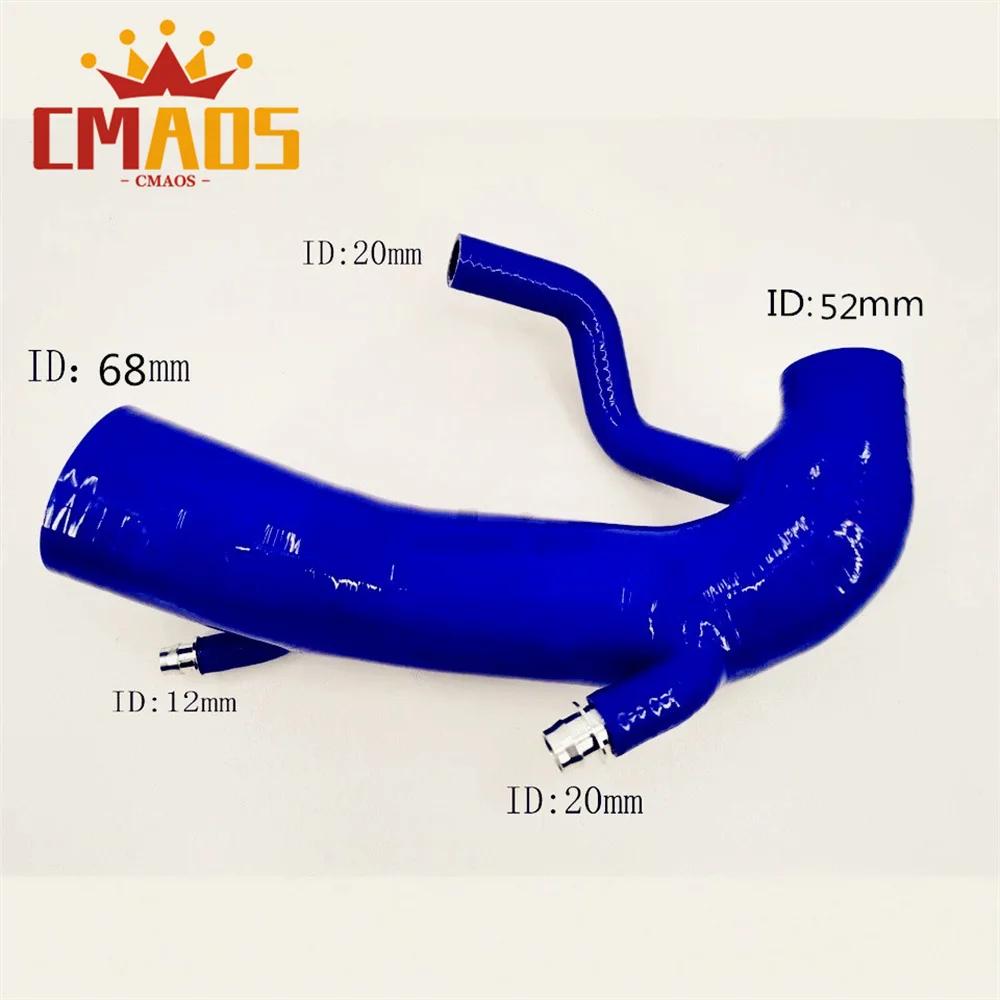 Fit Peugeot 208 GTI 2016-2018/ RCZ 1.6 16V THP 2010-2016 Air Intake Silicone Induction Hose 4-PLY