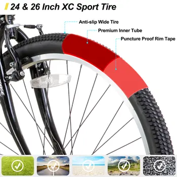 10 best sales 24 inch mountain bike - №4