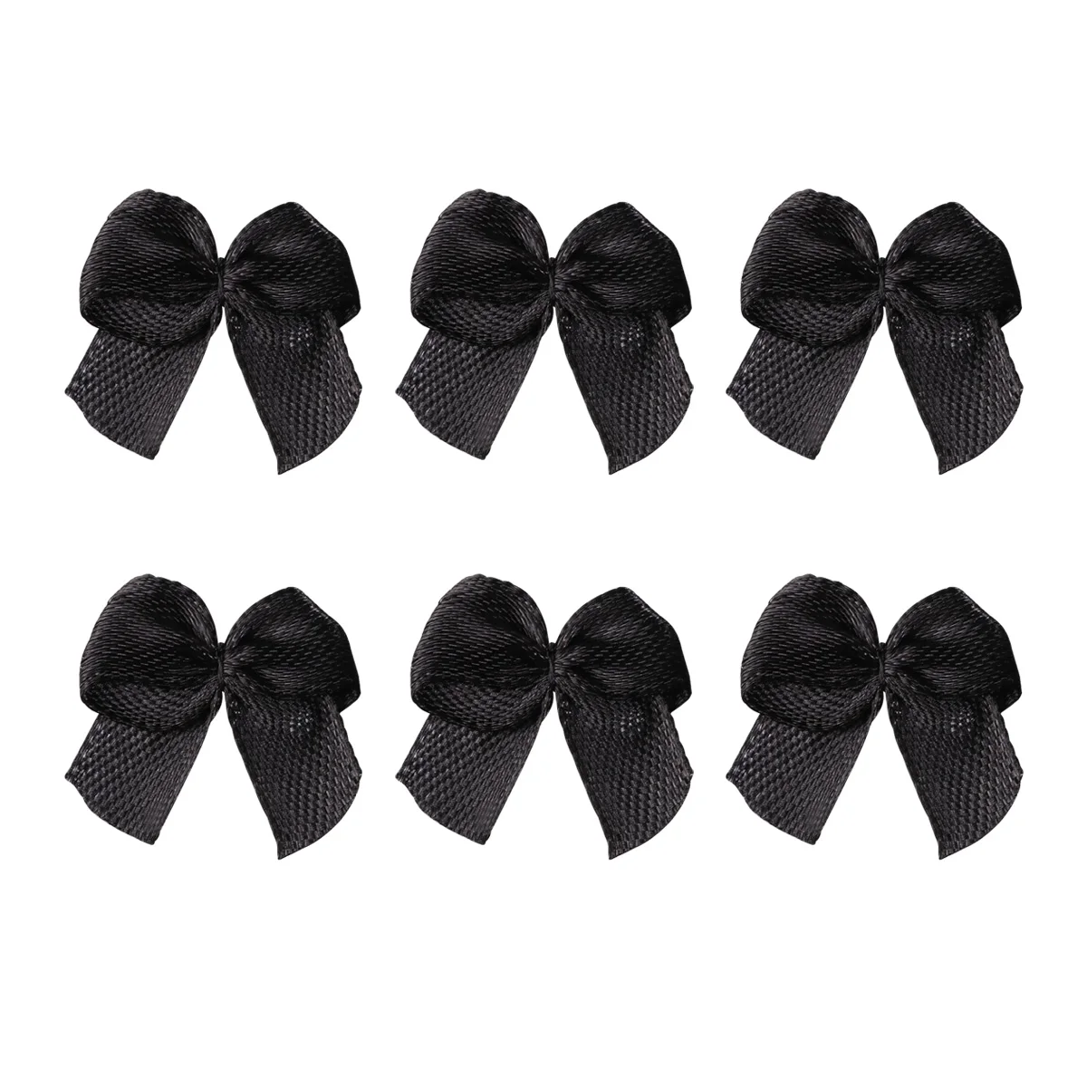 

100pcs Ribbon Bows Handmade Hair Accessories Small Flower Organza Bowknots for Kids Gifts Party Crafts Wedding