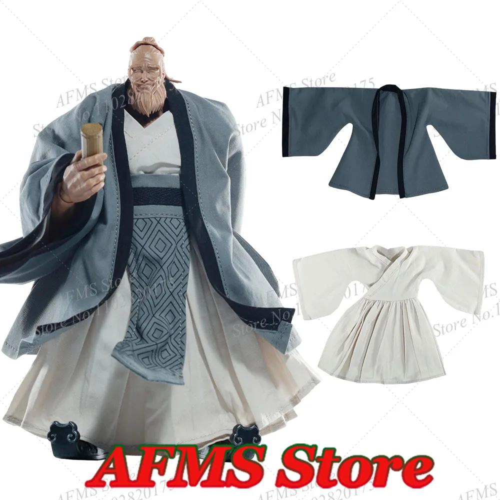 

Romankey 1/10 Scale Collectible Figure Chinese Scholar Attire Kit Fit 7Inch Big Guy Men Soldier Action Figure Soldier Body