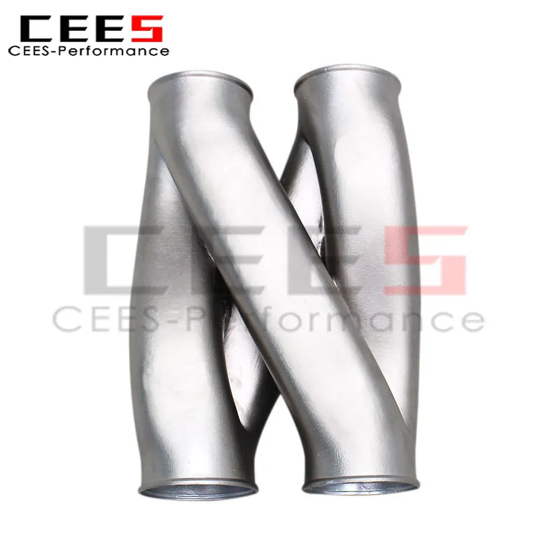 CEES Z Pipe for All Car Models 2.5 Inches/2.75 Inches/3 Inches Stainless Steel Exhaust System Increase Motivation