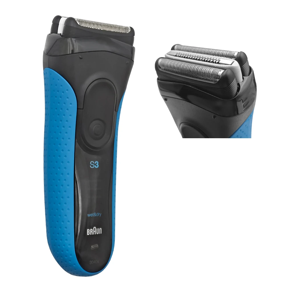 Bruan Lược Điện Điện Sạc Máy Cạo Râu Cho Nam Râu Ướt Khô Kép Sử Dụng Nổi Cắt Sạc Nhanh