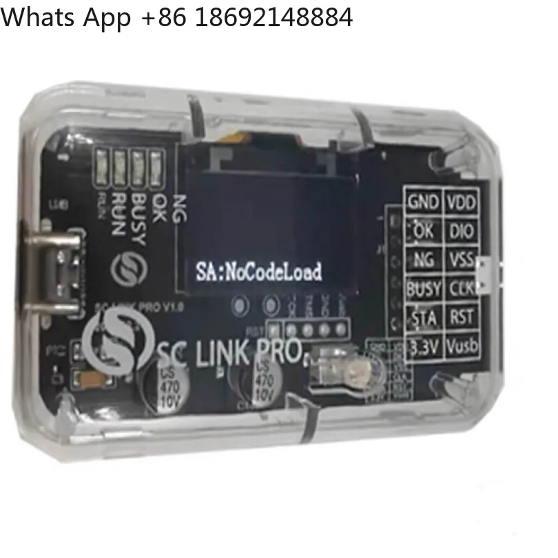 SC Link PRO Emulator SCLinkPRO MCU Offline Online Burning Debugging Downloader Spot view 4