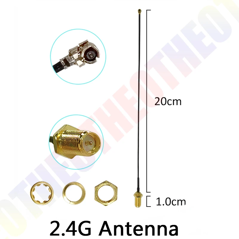 Антенна Griwi 2,4G Wi-Fi 14dBi SMA разъем мама PBX 2,4 ГГц антенна Wi-Fi 2,4g усилитель Wi-Fi 21 см ufl./ IPX 1,13 ОТРЕЗОК кабеля