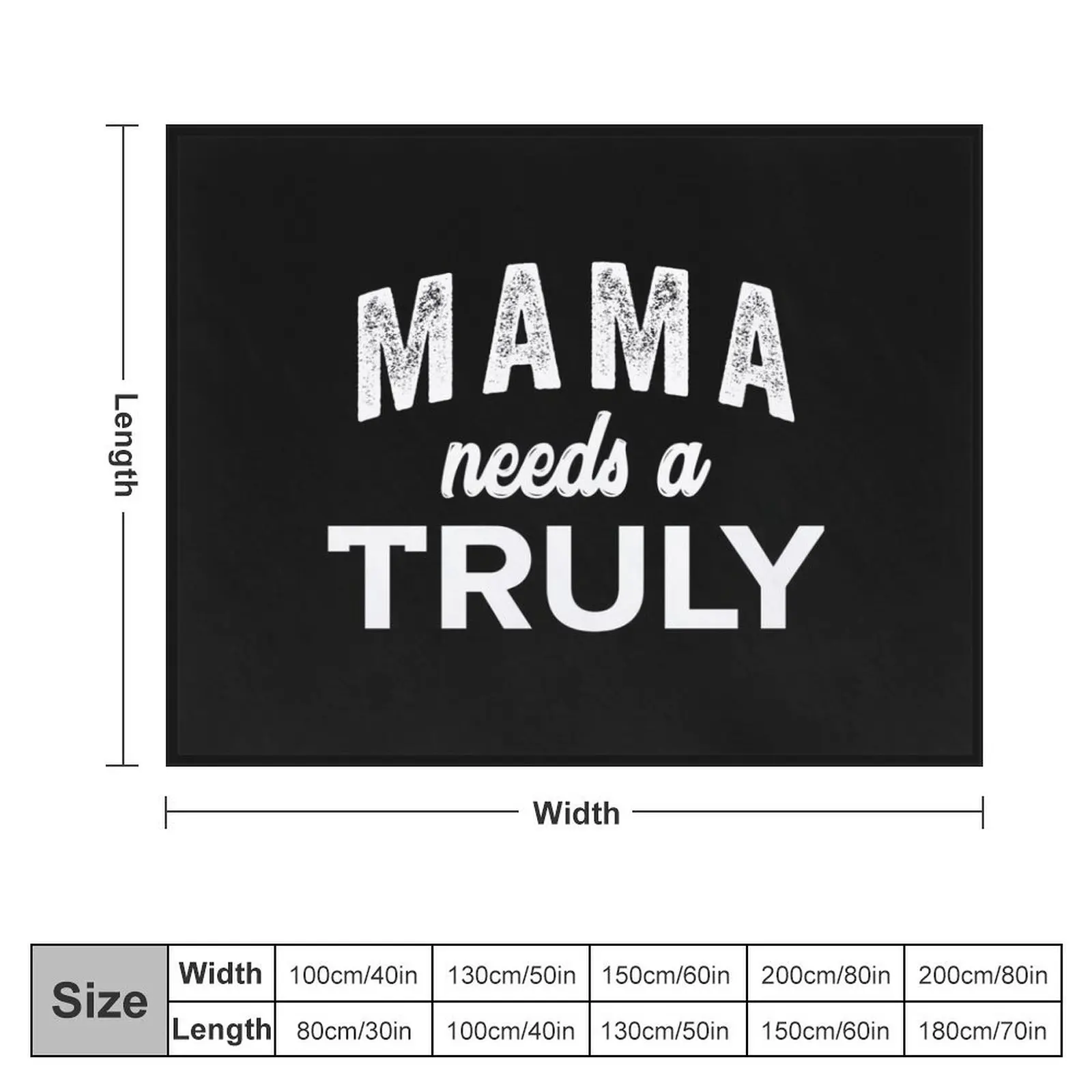 mama need a truly ; truly seltzer Throw Blanket Luxury Designer Quilt Luxury Throw Sofas Blankets