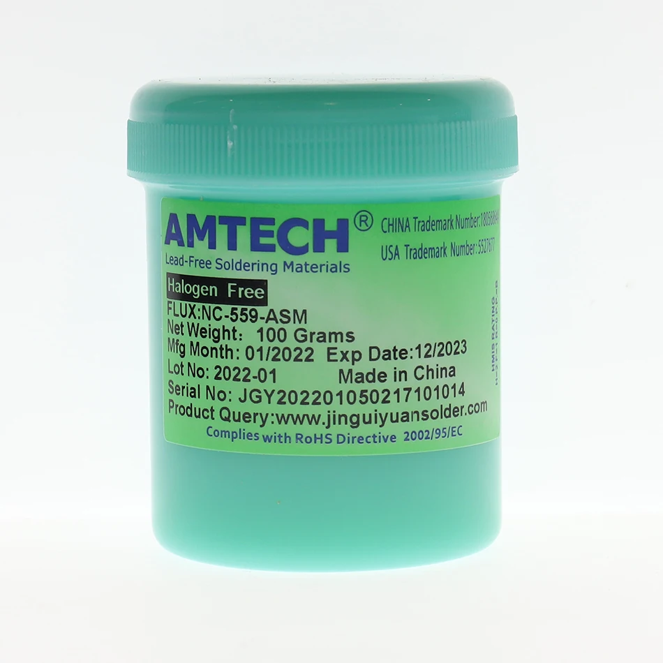 Imagem -04 - Amtech Vara de Solda com Fluxo 100g