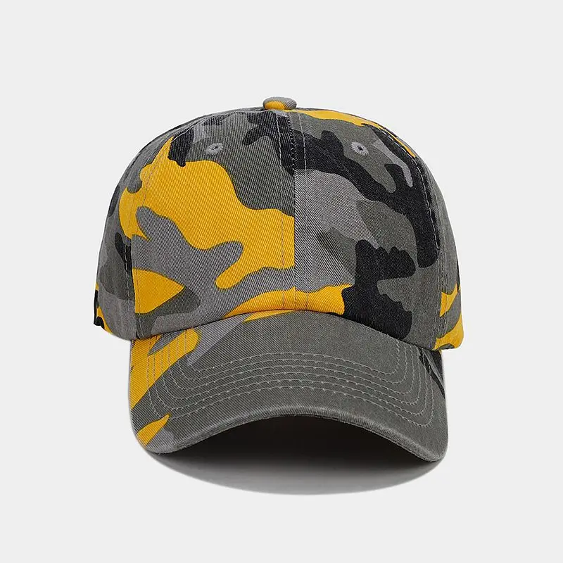 Outdoor Weiche Baumwoll-Golf-Baseballkappe Persönliche Tarnmuster-Sportmütze Herren Reise-Sonnenhüte Damen Camping-Kappen Gorras – Detail 8