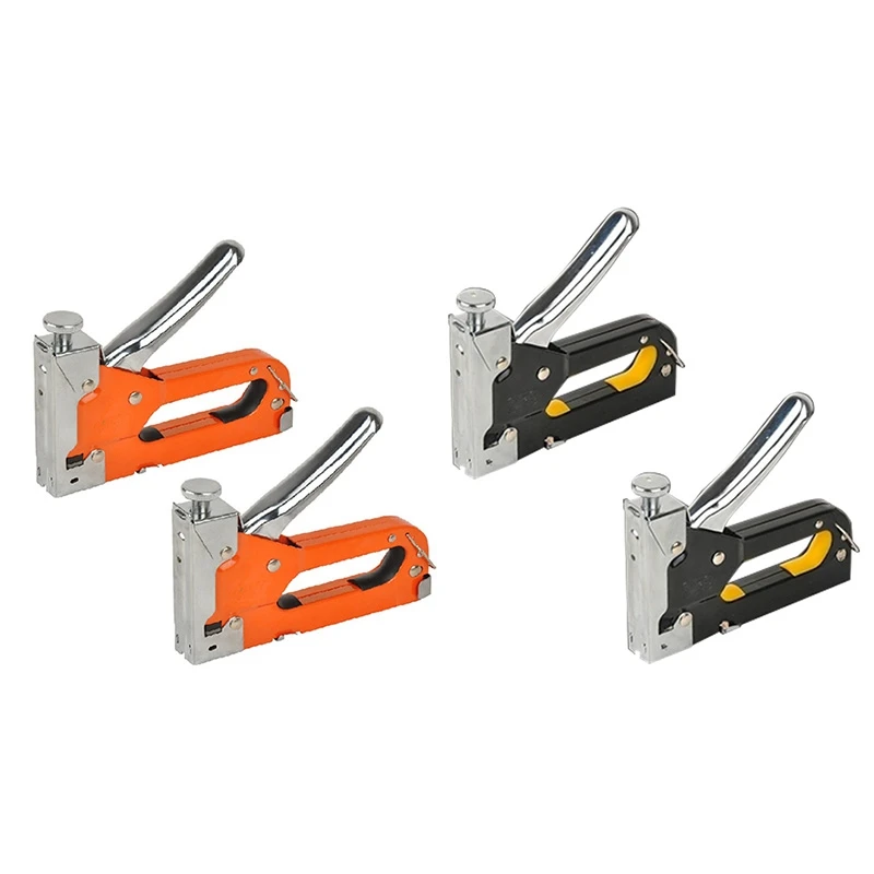 2 Piece Stapler Furniture Frame 1 Nailer Stapler 80 Staple Wood Tool Hand In Fix Tool Stainless Stapler Tool Orange