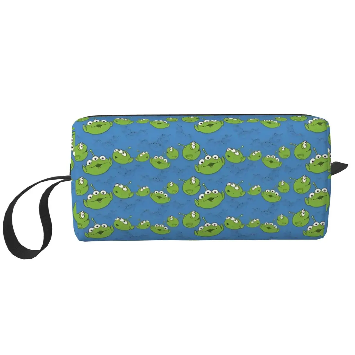 Toy Story Alien Little Pattern Large Makeup Bag Zipper Pouch Travel Cosmetic Bags Organizer for Unisex