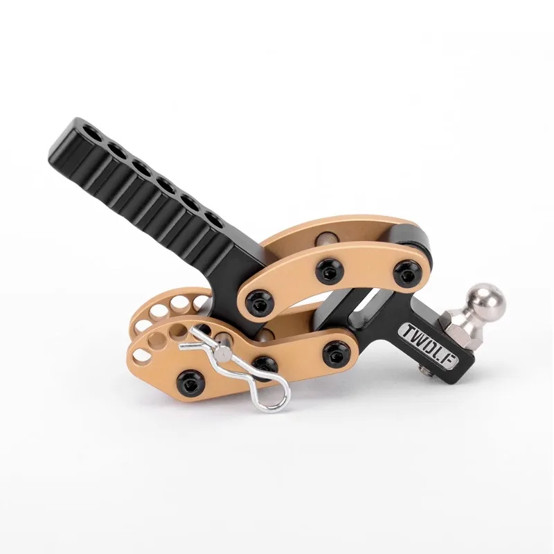 Metalowy hak holowniczy Regulowany hak Rogue do 1/8 1/10 RC Crawler Car TRX4/6 Defender Bronco AXIAL SCX10 RC4WD D90 D110 MK07 Tank 300