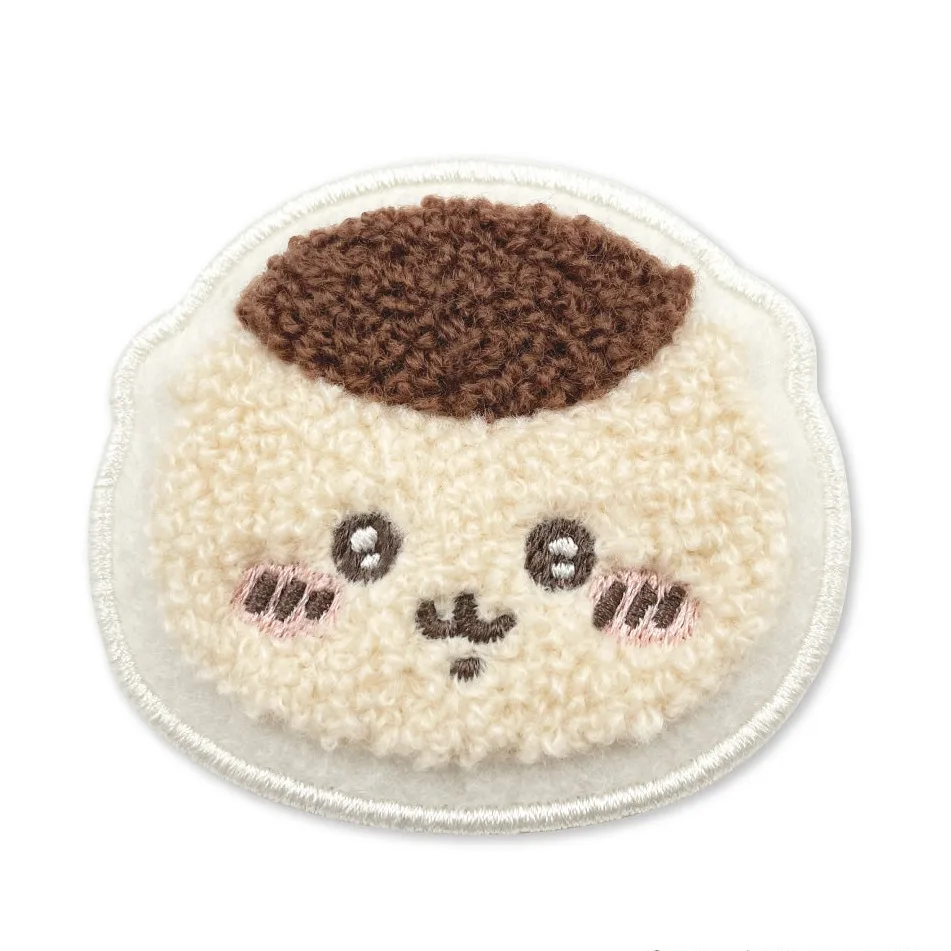 Japanisches Yiji Plüsch-Stickerei-Abzeichen, niedlicher Cartoon Usagi Hachiware Bar Chin Brosche, Taschenanhänger, Mädchen-Geschenk – Detail 15