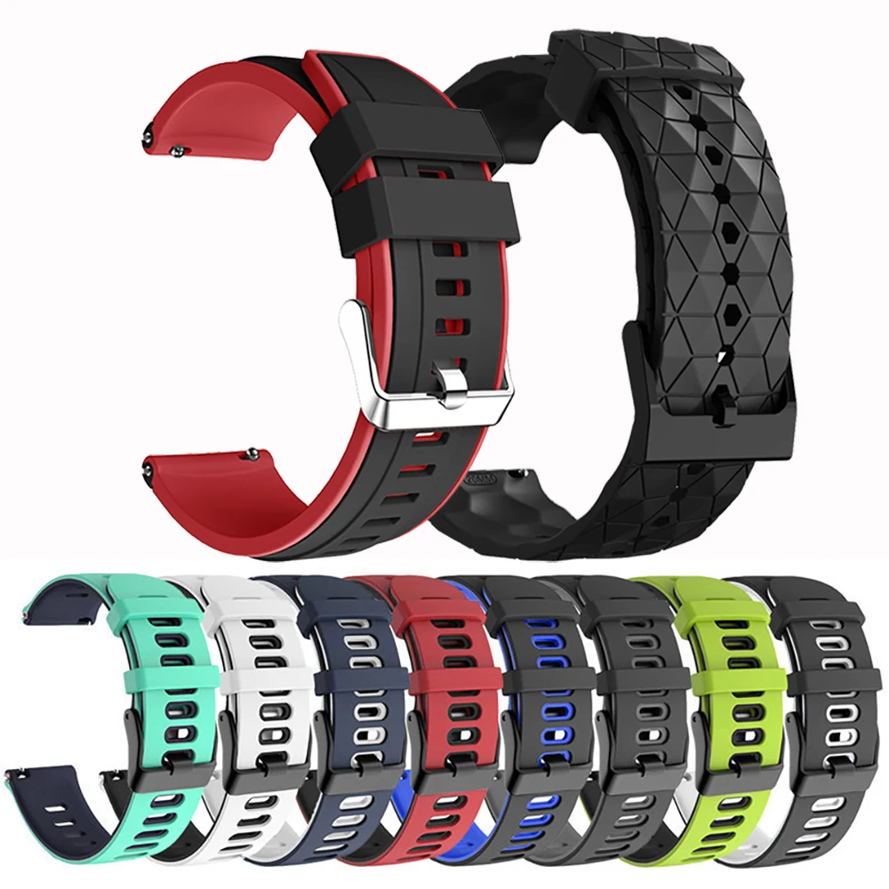 22Mm Silicone Strap…