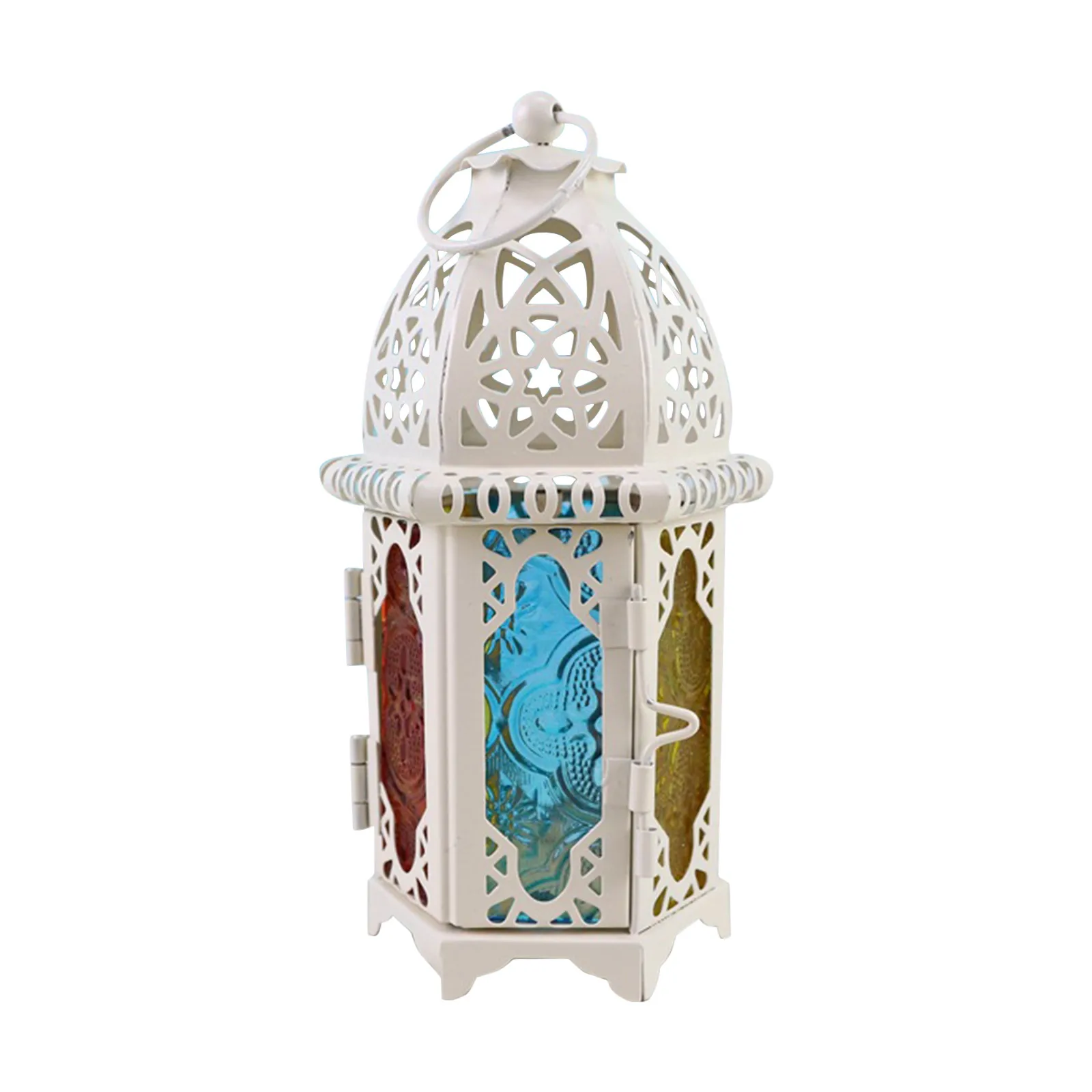 Vintage Style Candle Holder Lantern Lamp Wind Light For Party Desk Home Decor Gifts Moroccan Wedding Christmas Tabletop Tealight