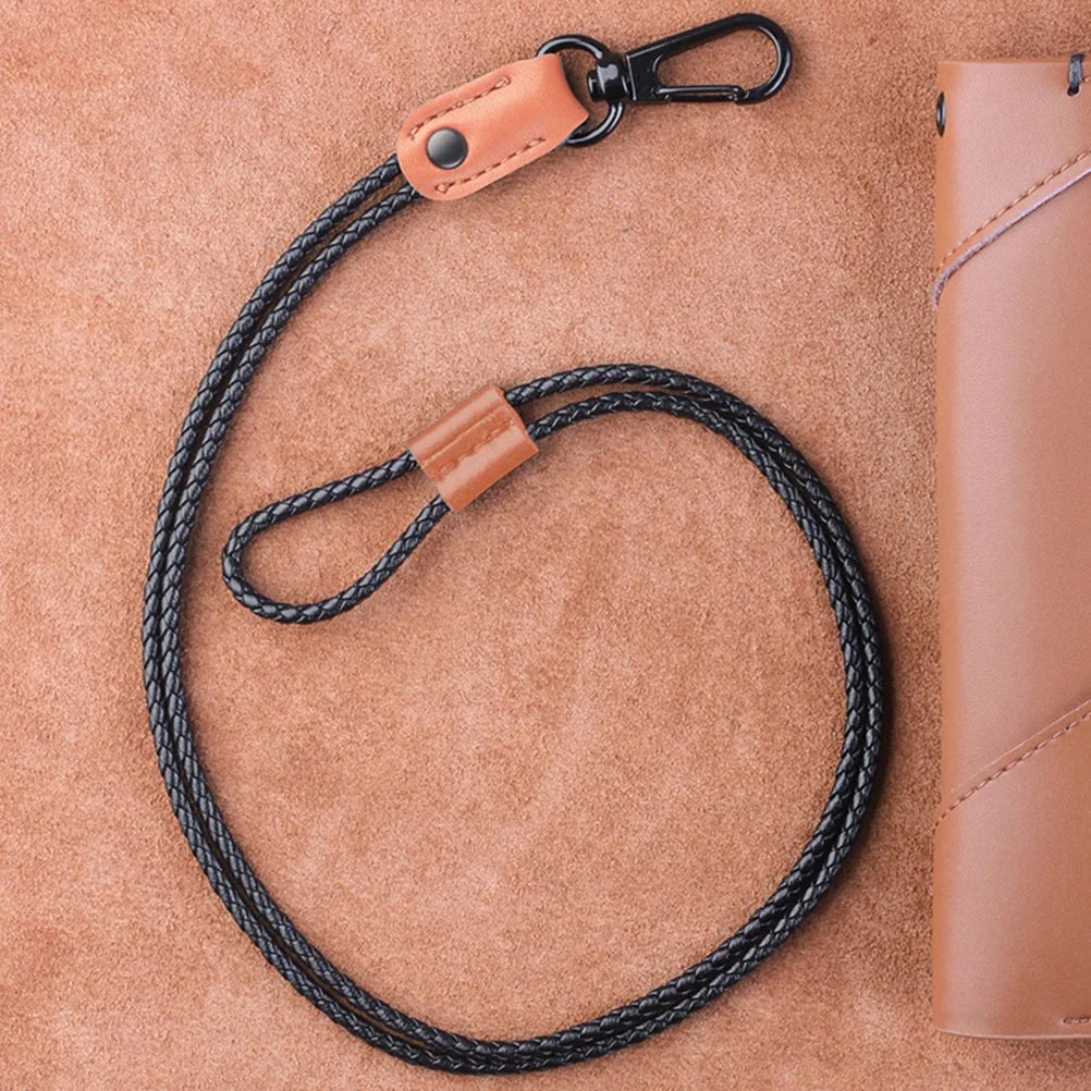 

1pc Neck Hanger Student Lanyard Obile Phone Id Cards Camera Hanging Keychain For Camera Id Badge Microfiber Key Chain Strap