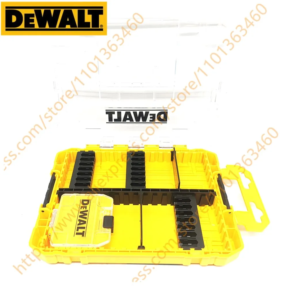 DEWALT DWAN2190 Tool Box Medium Parts Accessories Tough Case Partition bit holder boxs