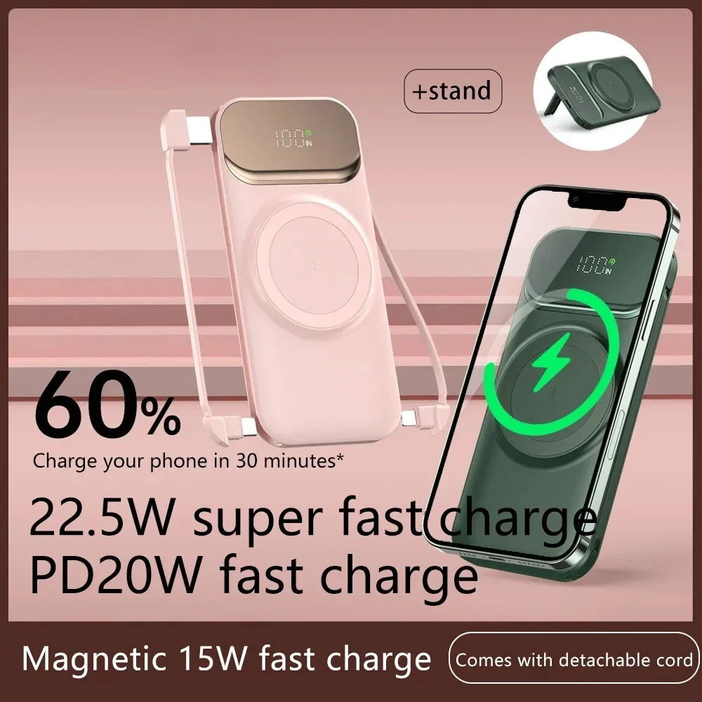 

Power Bank 10000 мАч 22,5 Вт Быстрая зарядка Внешний аккумулятор Powerbank Портативное зарядное устройство для Xiaomi Poco iPhone Samsung iPad P5A