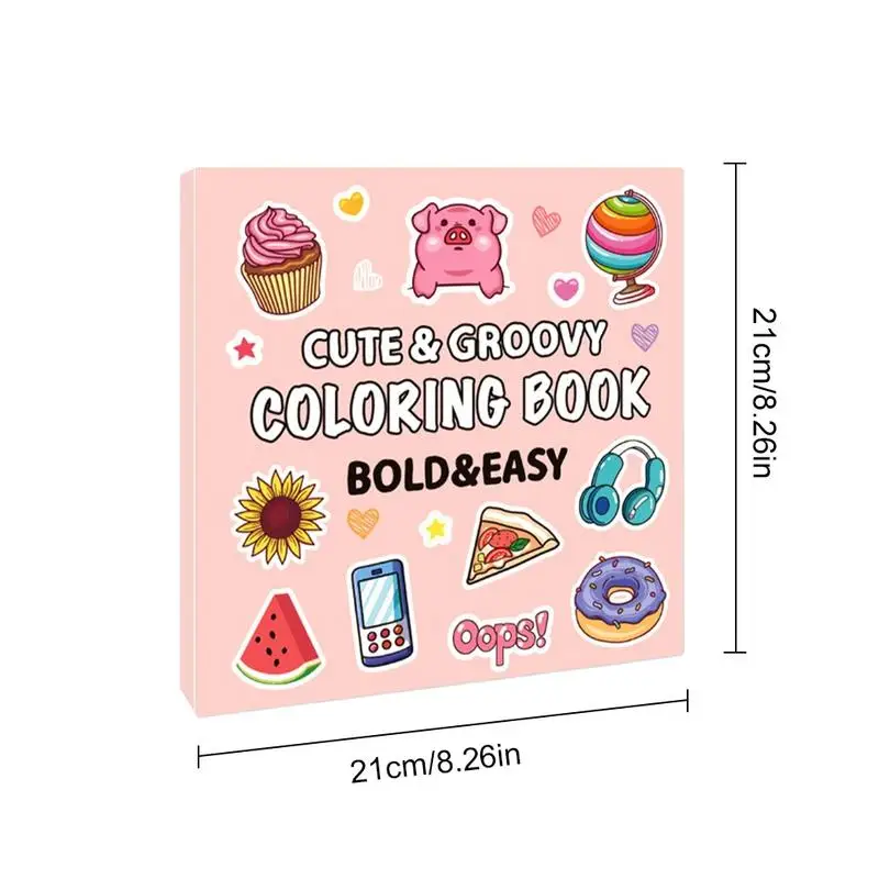 Children Coloring Book Toddler Color Drawing Book Portable Fun Painting Book With 40 Pages Cartoon Coloring Books For Children 4