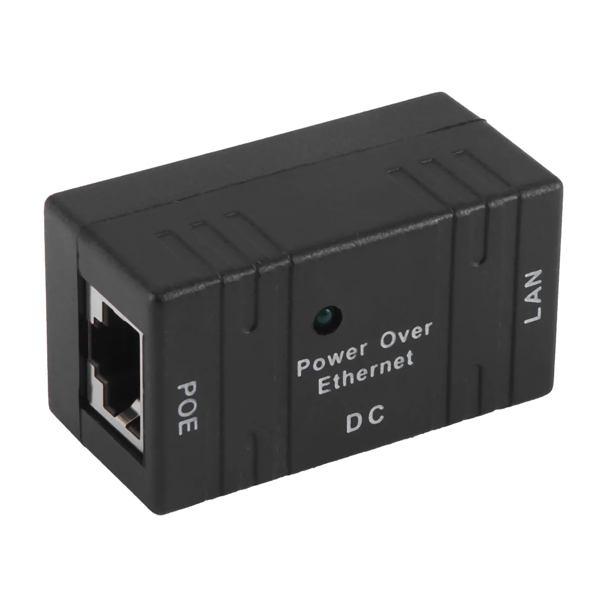 Poe Splitter Injector Passive Dc Power Over Ethernet Rj45 10/100Mbp Wall Mount Adapter For Lan Network Security Ip Camera