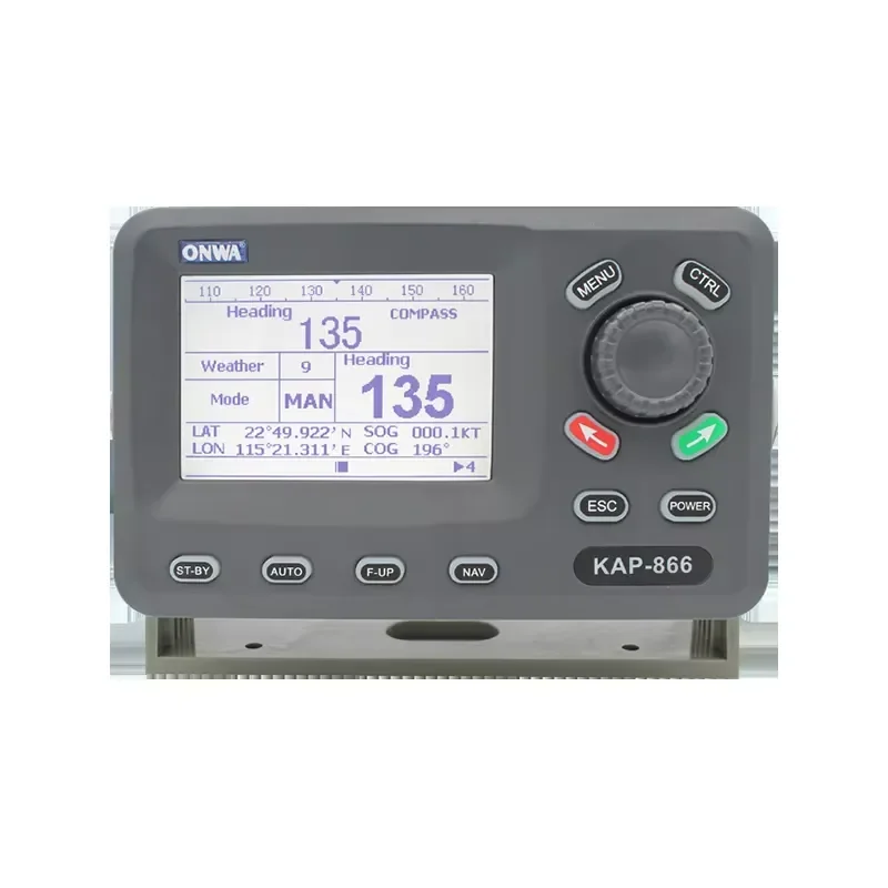 ONWA KAP 866 Marine Autopilot System Boat Steering Control Nautical Navigation Electronics for Yacht Fishing Vessel Sailboat