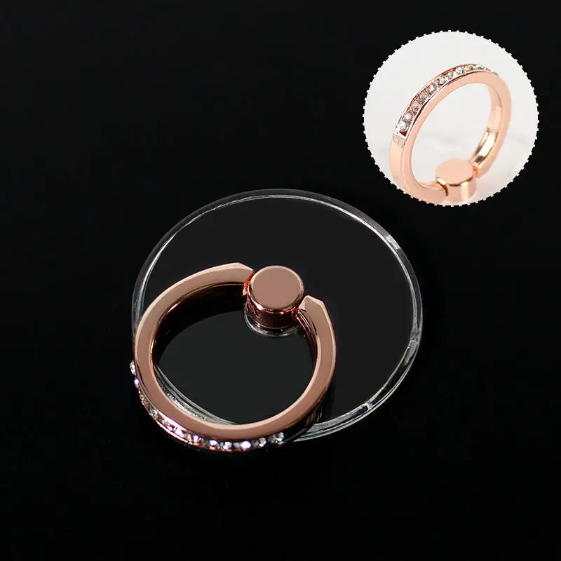 Transparenter Kreis-Fingerring, Handyhalter, Zubehör, Autohalterung, universeller Ständer, Handy-Halterung für Samsung iPhone 15 – Detail 6
