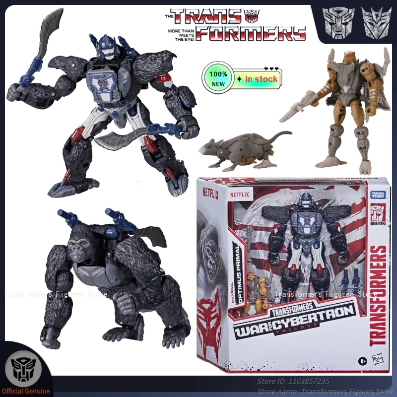 Fans Hobby Original Transformer G Series WF-Optimus Primal set G1 Movie Cartoon Action Figure Anime Movable Robot Toys Gifts