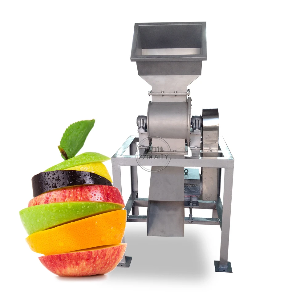 5t/h  Industrial Stainless Steel Coconut Milk Fruit Apple Watermelon Mango Pineapple Juice Crusher Vegetable Grinding Maker