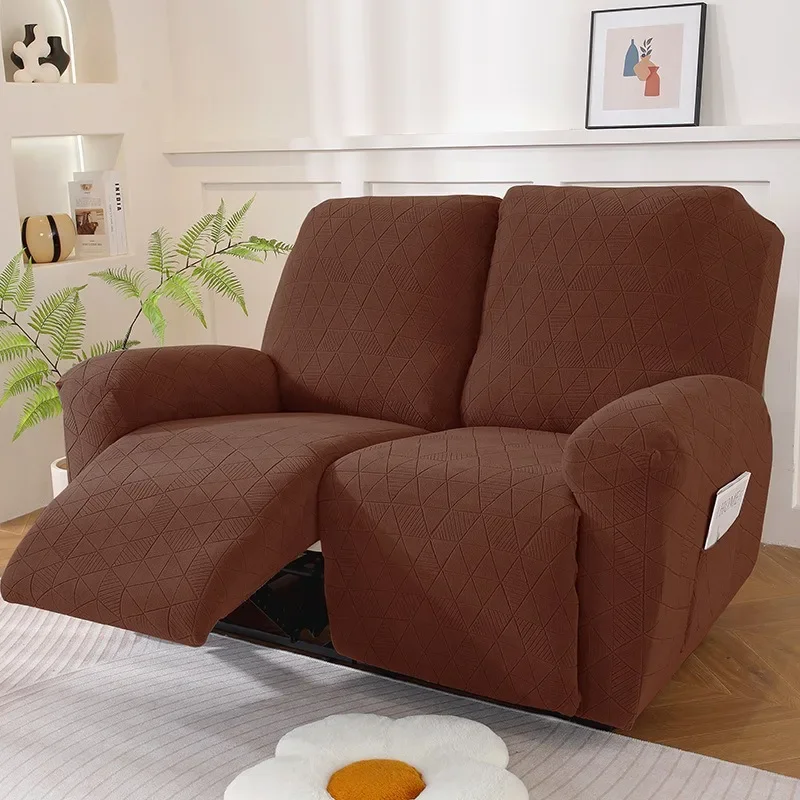 

1/2/3 Seater Stretch Slipcover Washable Recliner Sofa Cover Armchair Slipcover Stretch Elastic Jacquard Couch Chair Cover