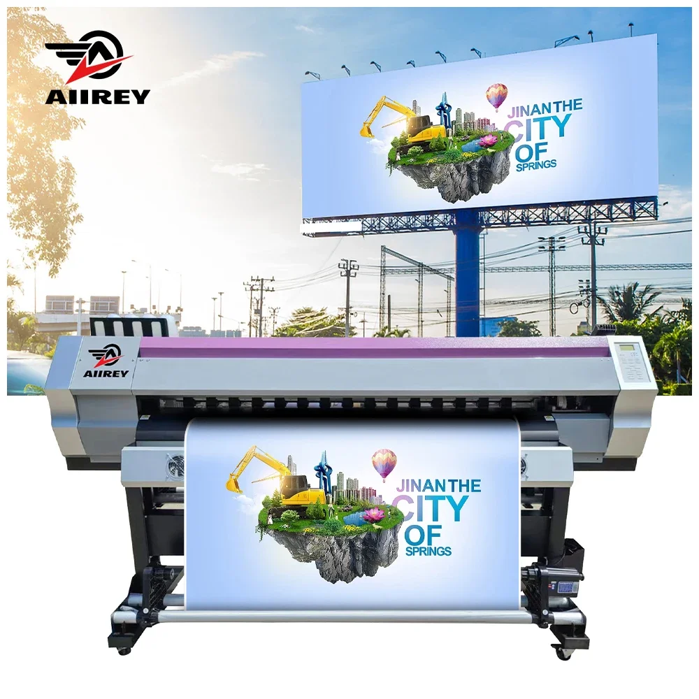 

The original factory sells 1.6m 1.8m high standard automatic multi-function large wide-format inkjet friendly solvent printer