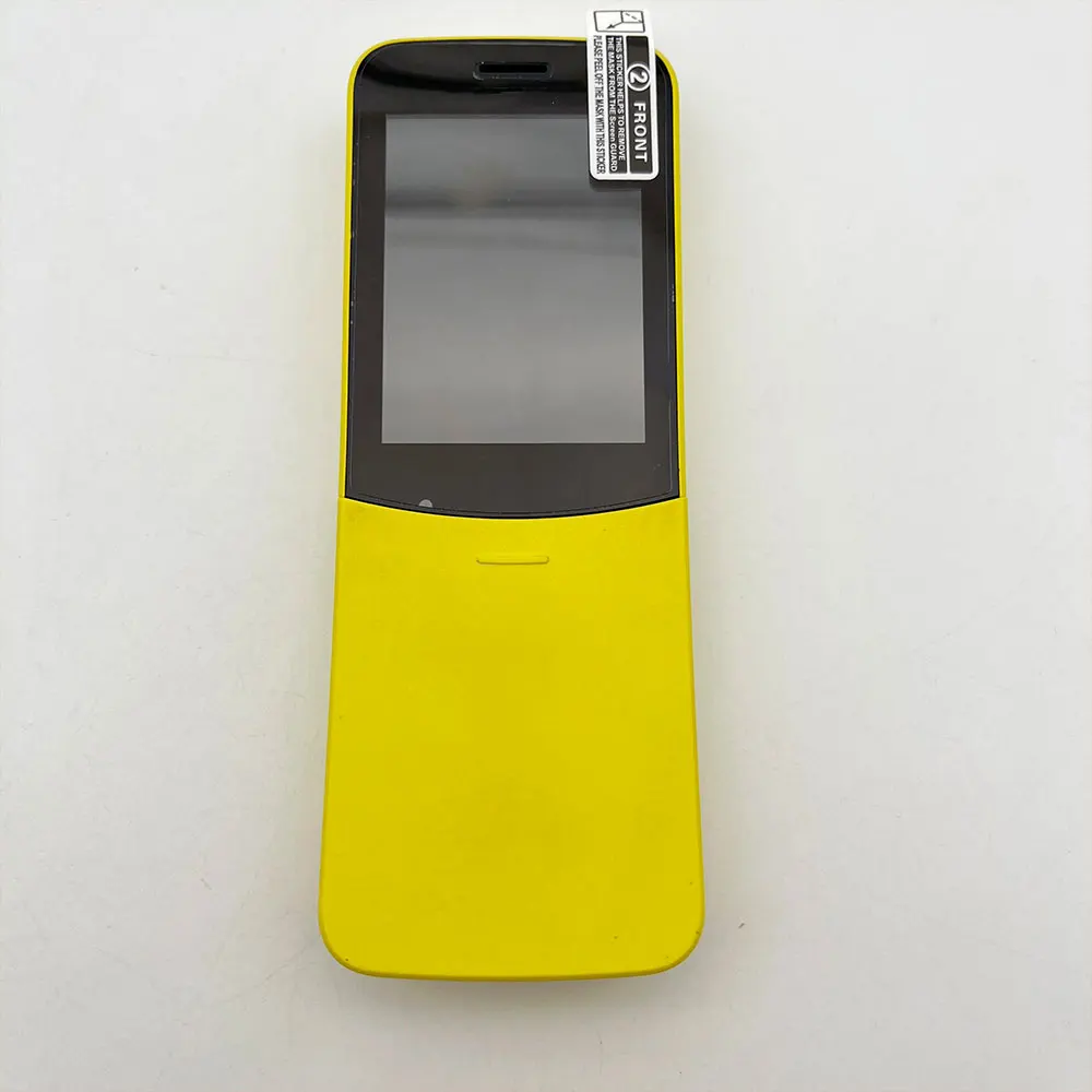 هاتف محمول أصلي 8110 4G 2018 مصنوع في فنلندا يدعم اللغة الإنجليزية بحالة جيدة