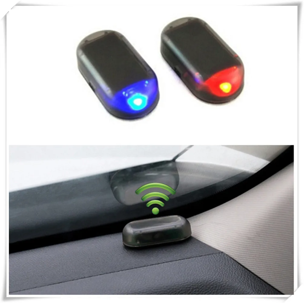 

Alarm Lamp Car Solar Power Simulation Fake Anti-theft portable installation car accessories for BMW KIA Audi A4 A5 A6 Q4 Q5 Q6