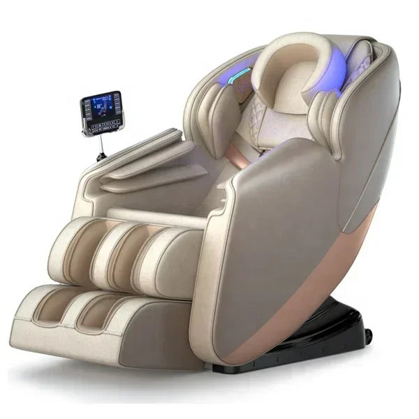 

Luxury Space Capsules PU Leather 8D Fixed Point Smart Best Full Body Massage Chair with Musical Function and Body Healthcare