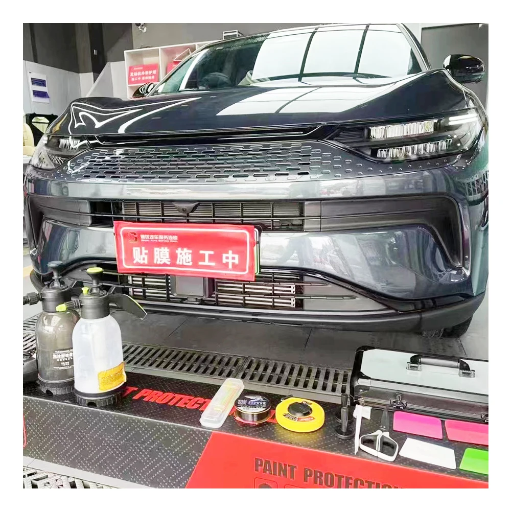 

Гидрофобная пленка для защиты автомобильной краски из ТПУ толщиной 8,5 MIL для продажи, гидрофобная Ppf