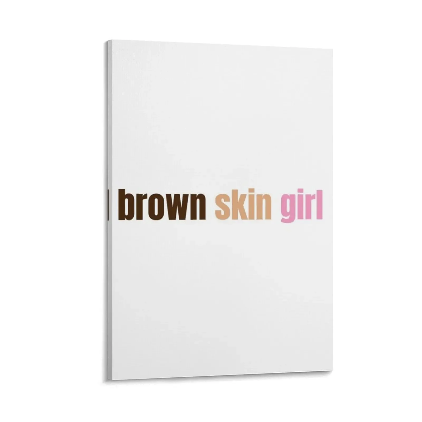 

brown skin girl Canvas Painting decorative items for home decorative picture for living room Wall paintings room decoration