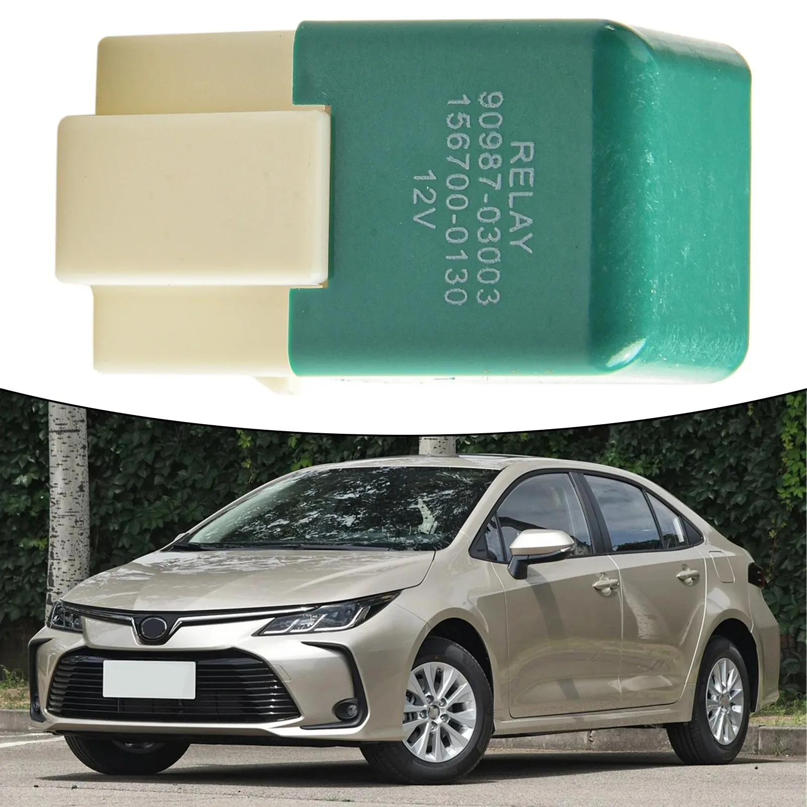 Brand New Cooling Fan Relay Part 90987-03003 ABS Accessory For Lexus For Toyota Sequoia IS250 Car Fan Relay 156700-0130