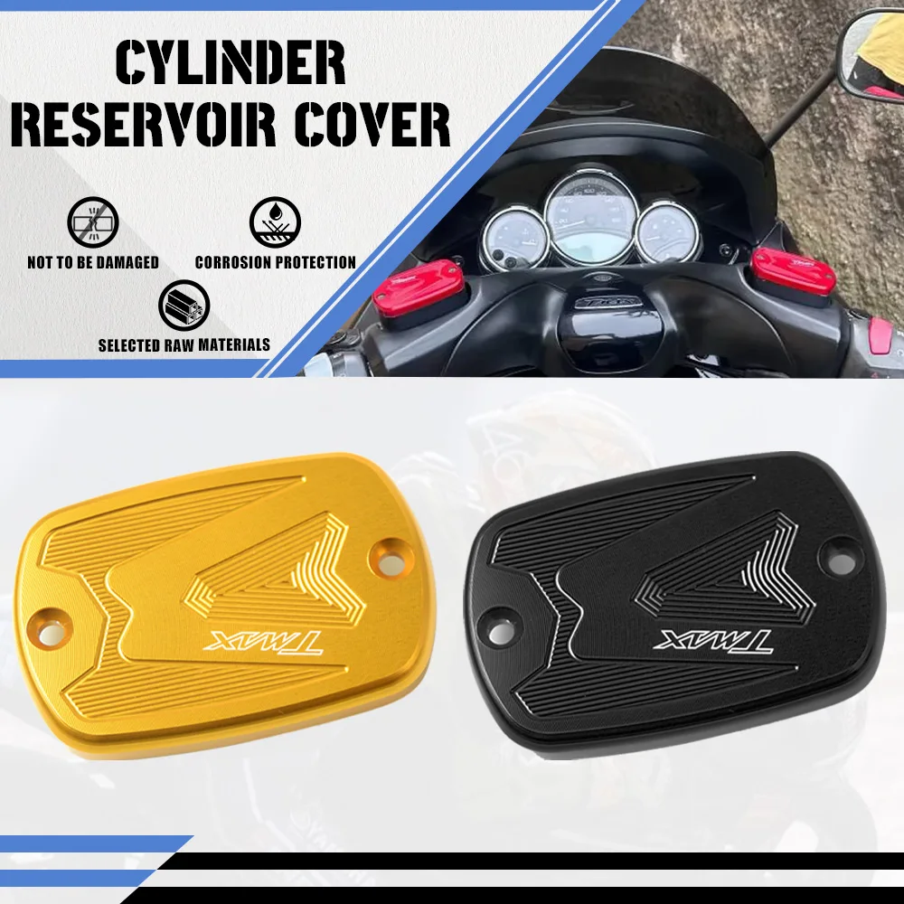 

tmax 500 Motorcycle Front Brake Fluid Cap Fuel Tank Caps For YAMAHA T-MAX 500 TMAX500 T MAX 500 Accessories 2008 2009 2010 2011