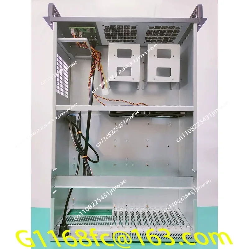 4U Chassis 12 Slots GPU Graphics Card Ultra Micro Dual Channel Motherboard USB 3.0 Deep Learning Artificial Intelligence AI Part