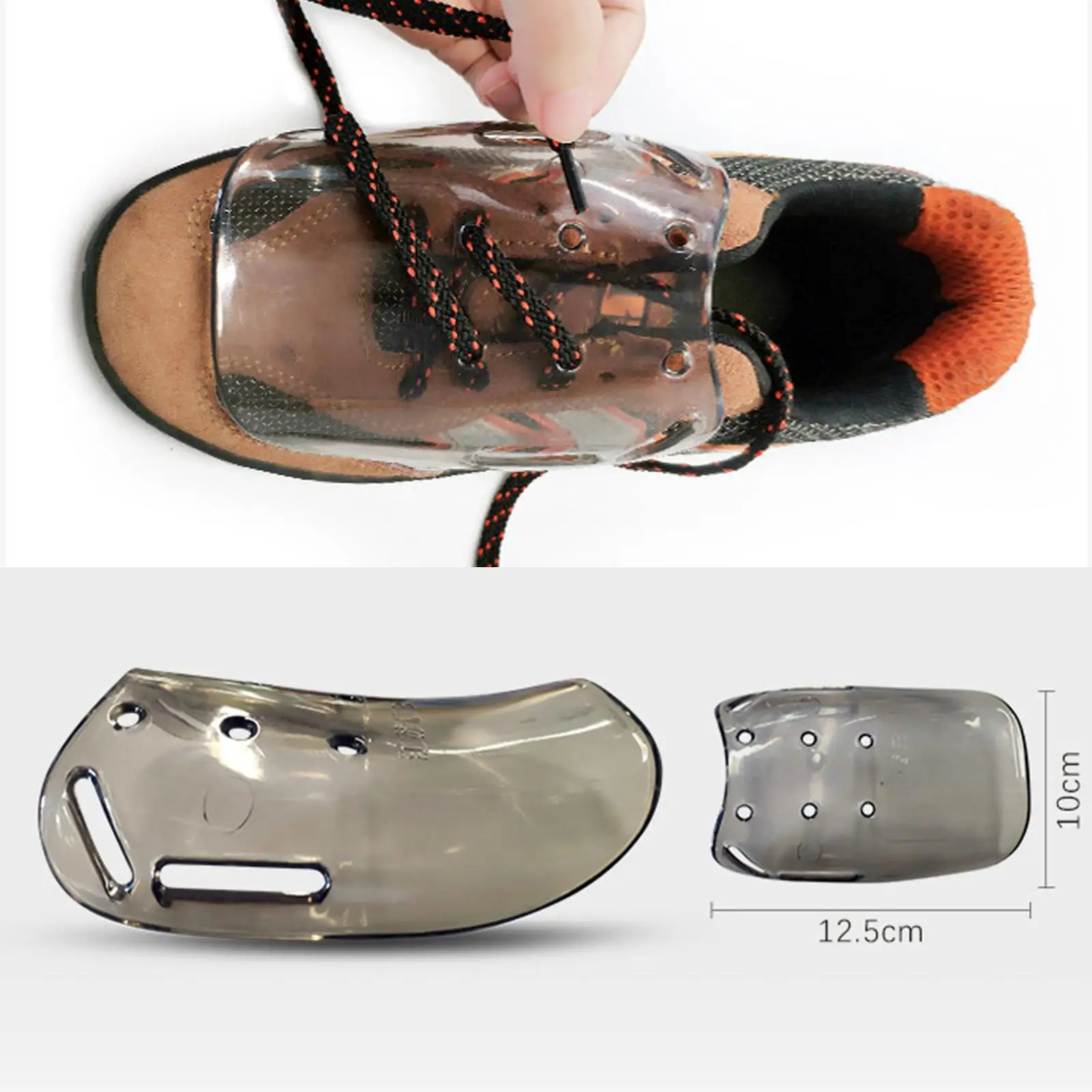 2 Pieces External Metatarsal Fireproof for Falling Objects Men Women