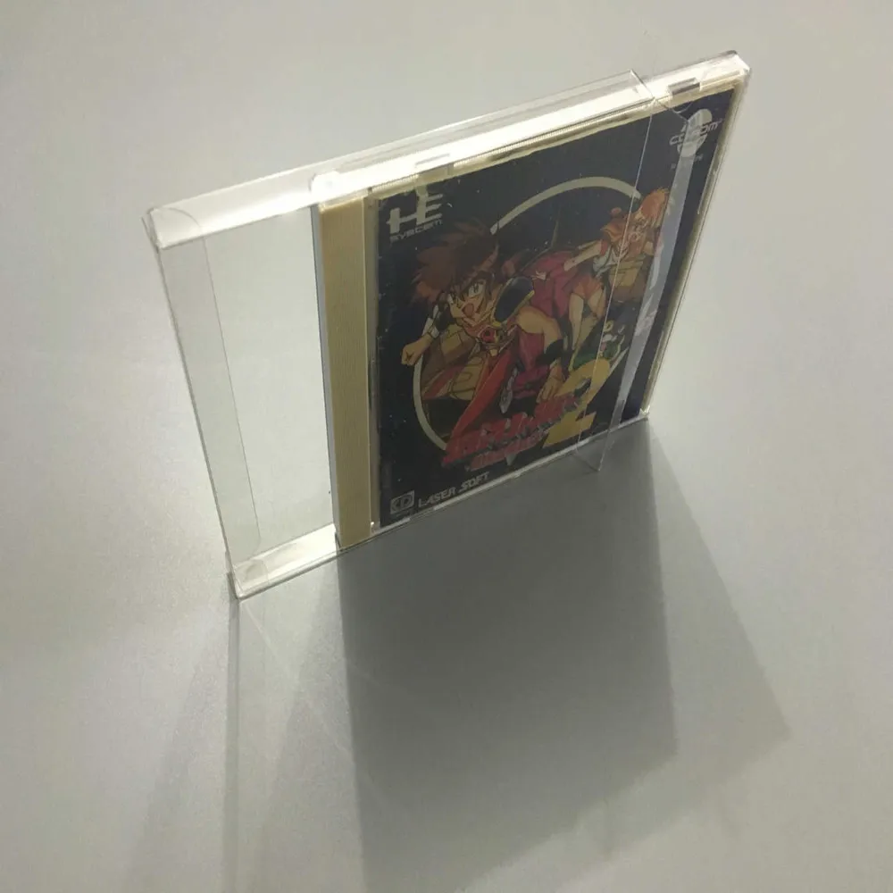 Transparent Box Protector For PC Engine Collect Boxes TEP Storage Game Shell Clear Display Case