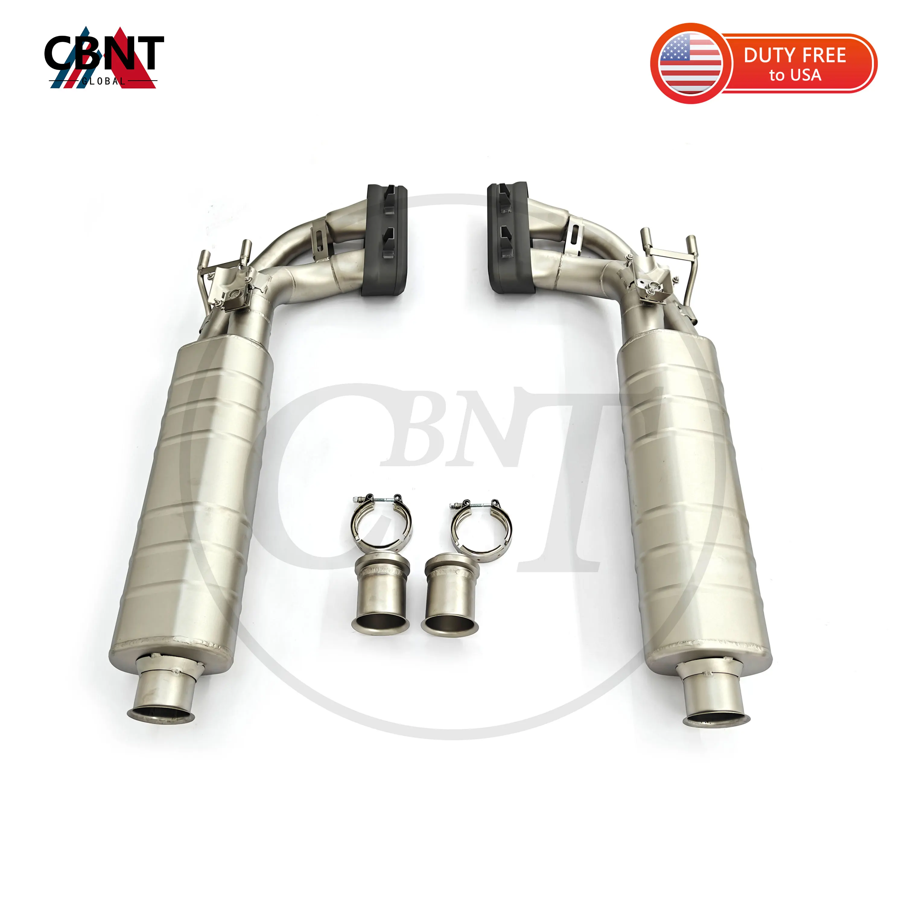 

CBNT Exhaust Axleback for Mercedes Benz G Glass W463 G63 W464 G500 4.0T High Performance Valved Muffler Catback Exhaust Systems